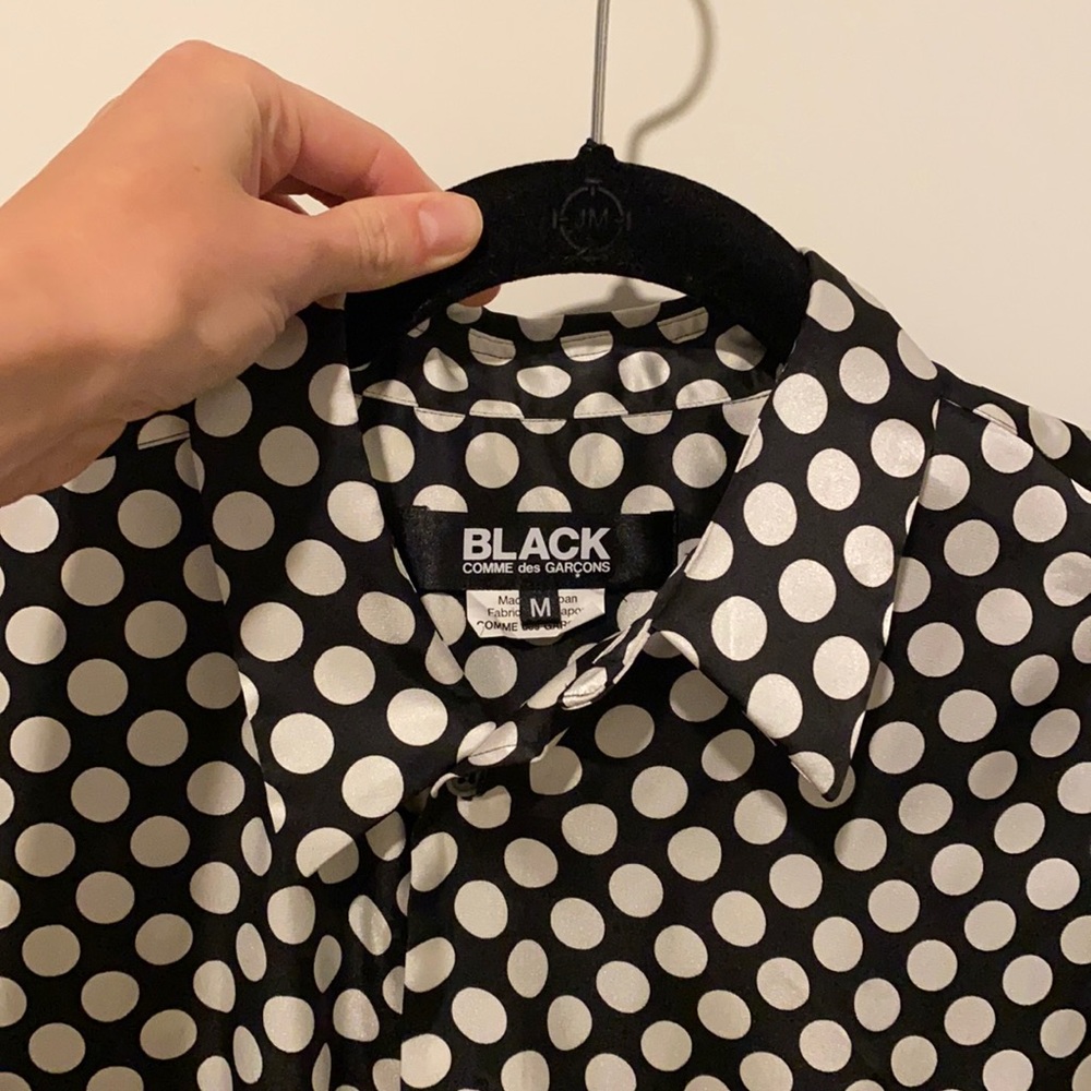 Comme des garçons silk top